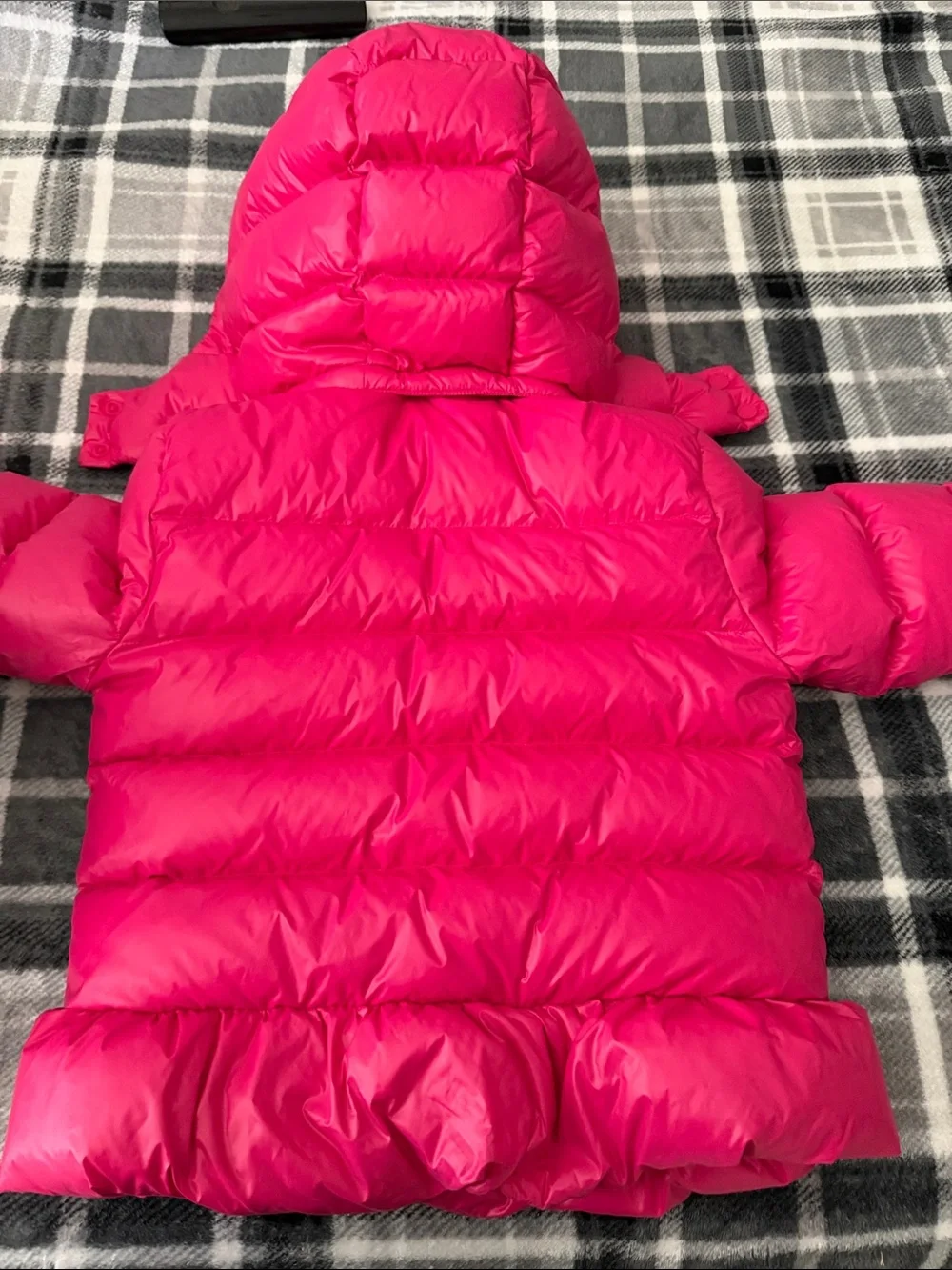 Ralph Lauren Hot Pink Hooded Puffer Jacket for Kids
